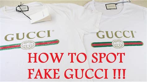 real gucci t shirt vs fake|authentic gucci labels.